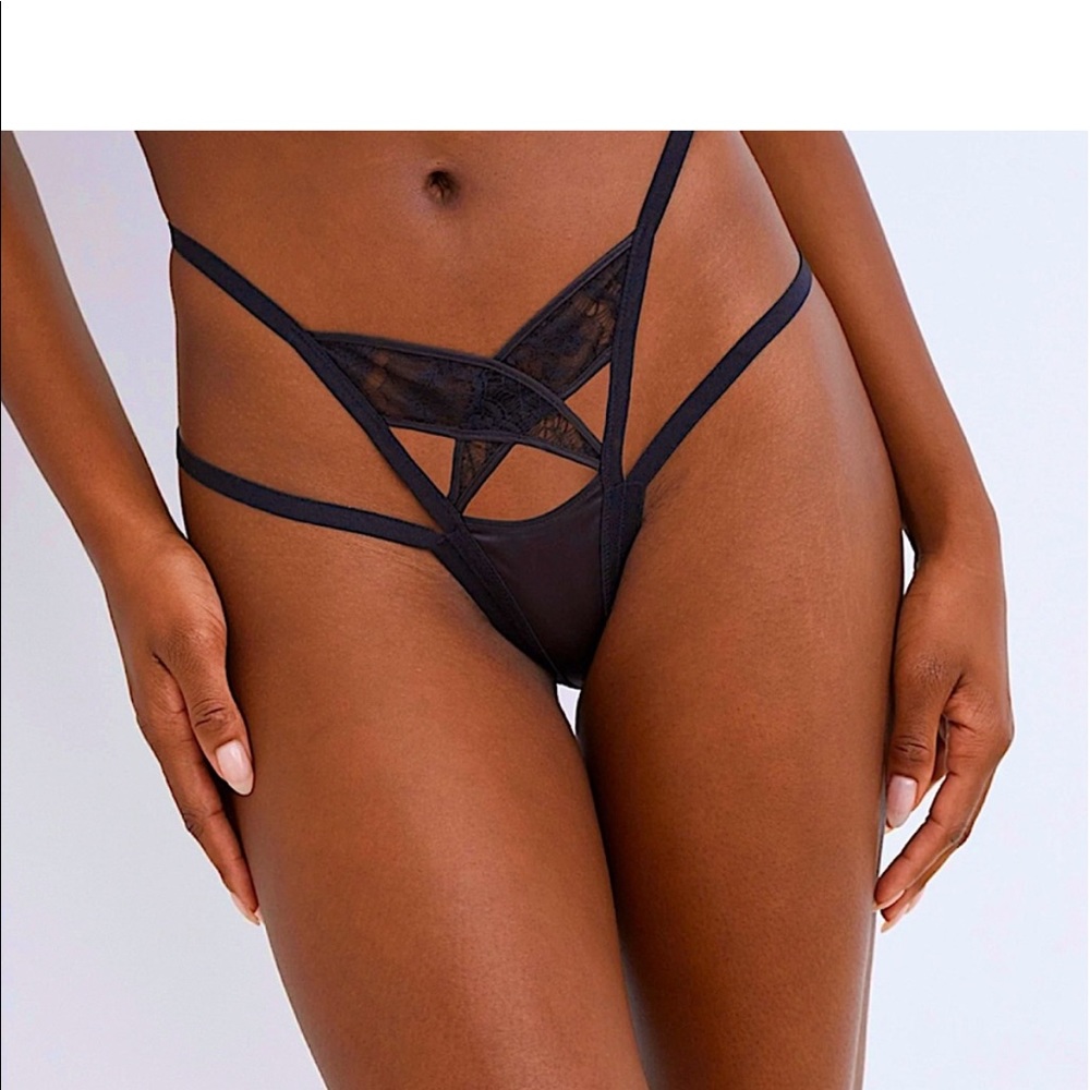 For Love & Lemons Delicate Underwire Bra & Thong  SET NWT